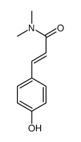 3-(4-hydroxyphenyl)-N,N-dimethylprop-2-enamide Structure