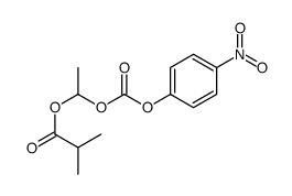 1-(((4-硝基苯氧基)羰基)氧基)异丁酸乙酯结构式