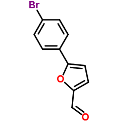 5-(4-Bromophenyl)-2-furaldehyde structure