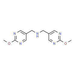 Bis((2-methoxypyrimidin-5-yl)methyl)amine结构式