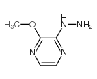 2-肼基-3-甲氧基吡嗪结构式