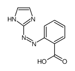 2-(2’-咪唑基偶氮)苯甲酸结构式