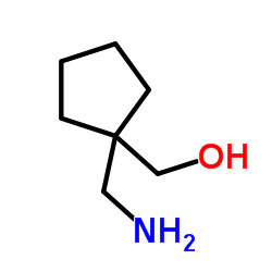 [1-(Aminomethyl)cyclopentyl]methanol Structure