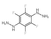 (2,3,5,6-tetrafluoro-4-hydrazinyl-phenyl)hydrazine结构式