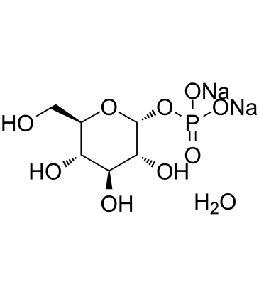 α-D-Glucose-1-phosphate disodium hydrate Structure