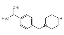 1-(4-异丙基苄基)哌嗪结构式