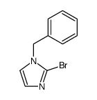 1-benzyl-2-bromo-1H-imidazole结构式