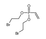 1-bromo-2-[2-bromoethoxy(ethenyl)phosphoryl]oxyethane结构式