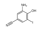 3-amino-4-hydroxy-5-iodobenzonitrile Structure