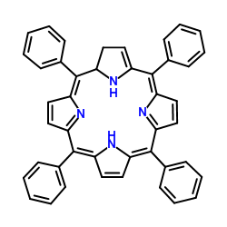 5,10,15,20-tetraphenyl-2,3,22,24-tetrahydroporphyrin Structure