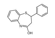 2-PHENYL-2,3-DIHYDROBENZO[B][1,4]THIAZEPIN-4(5H)-ONE结构式