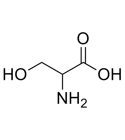 DL-丝氨酸结构式