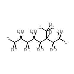 3-(2H3)Methyl(2H17)octane Structure