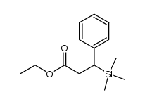 ethyl 3-(phenyl-3-trimethylsilyl)propionate结构式