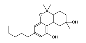 6,6,9-trimethyl-3-pentyl-7,8,10,10a-tetrahydro-6aH-benzo[c]chromene-1,9-diol Structure