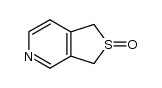 1,3-dihydro-thieno[3,4-c]pyridine 2-oxide Structure