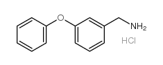 3-苯氧基苄胺盐酸盐结构式