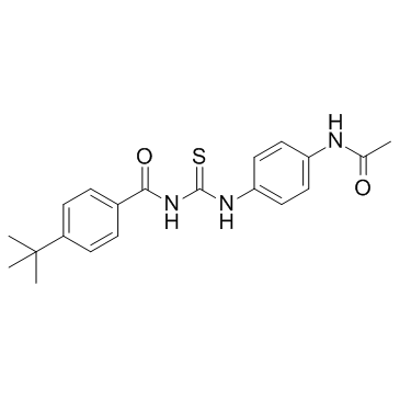 N-[[[4-(乙酰氨基)苯基]氨基]硫代甲酰]-4-叔丁基苯甲酰胺图片