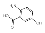 5-羟基邻氨基苯甲酸结构式