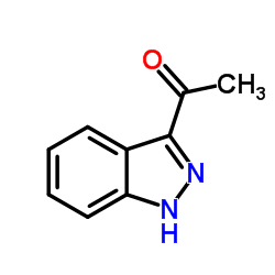 3-乙酰基吲唑结构式