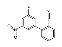 3'-fluoro-5'-nitro-[1,1'-biphenyl]-2-carbonitrile Structure