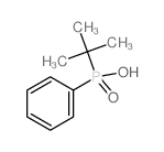 Phosphinic acid, tert-butylphenyl-结构式