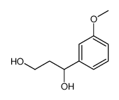 1-(3-methoxyphenyl)propane-1,3-diol结构式