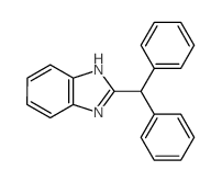 1H-Benzimidazole, 2- (diphenylmethyl)-结构式