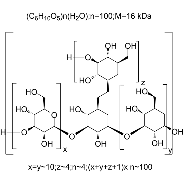 beta-d-Glucan, (1->3),(1->6)- Structure