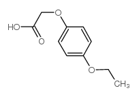 4-乙氧基苯氧基乙酸结构式