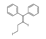 (2,4-diiodo-1-phenylbut-1-enyl)benzene结构式