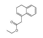 ethyl 2-(3,4-dihydronaphthalen-1-yl)acetate结构式