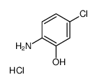2-Amino-5-chlorophenol hydrochloride (1:1) Structure