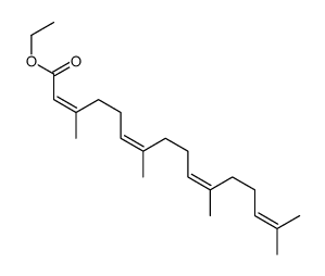 3,7,11,15-Tetramethylhexadeca-2,6,10,14-tetraenoic Acid Ethyl Ester structure