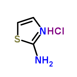 2-氨基噻唑盐酸盐结构式