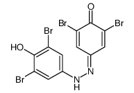 2,6-dibromo-4-[(3,5-dibromo-4-hydroxyphenyl)hydrazinylidene]cyclohexa-2,5-dien-1-one Structure