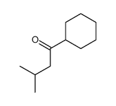 1-cyclohexyl-3-methylbutan-1-one Structure