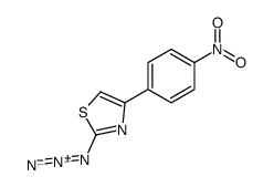 2-azido-4-(4-nitrophenyl)-1,3-thiazole Structure