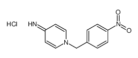 1-[(4-nitrophenyl)methyl]pyridin-1-ium-4-amine,chloride结构式