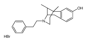 (+)-Phenazocine hydrobromide Structure