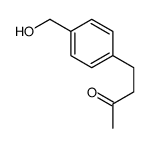 4-[4-(hydroxymethyl)phenyl]butan-2-one Structure