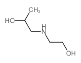 1-(2-羟基-乙基氨基)-丙烷-2-醇结构式