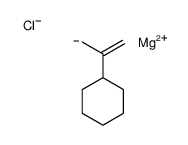 magnesium,prop-1-en-2-ylcyclohexane,chloride Structure