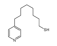 8-pyridin-4-yloctane-1-thiol Structure