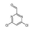 4,6-dichloropyrimidine-2-carbaldehyde Structure