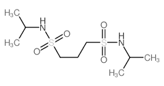 N,N-dipropan-2-ylpropane-1,3-disulfonamide Structure
