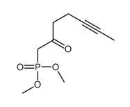 dimethyl 2-oxohept-5-ynylphosphonate Structure