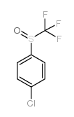 4-(三氟甲基亚磺酰基)氯苯结构式