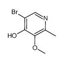 5-Bromo-3-Methoxy-2-Methylpyridin-4-Ol Structure