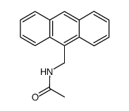 N-(9-anthracenylmethyl)acetamide Structure